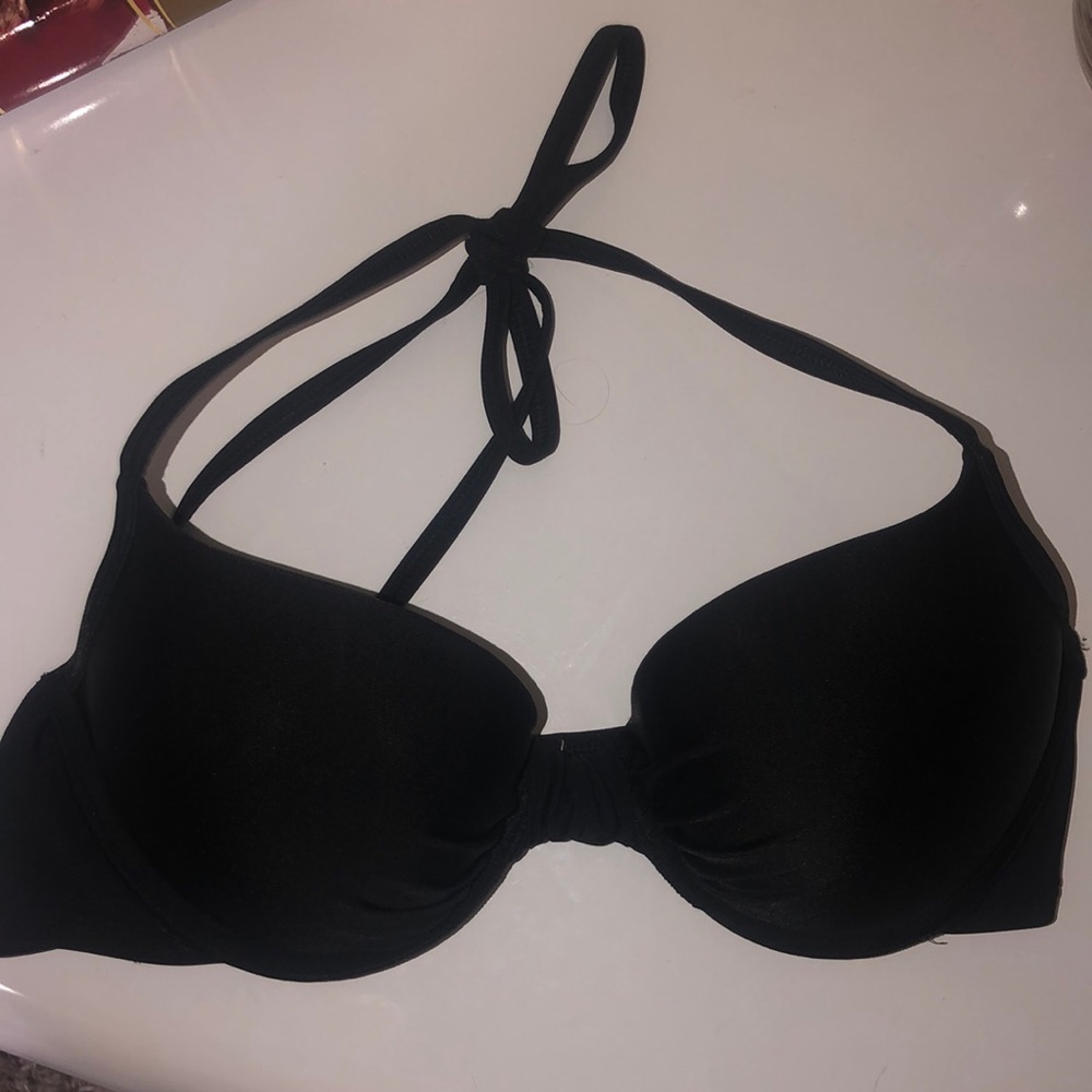 Aerie black bikini top